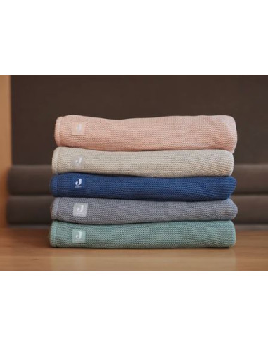 Couverture velours/tricot Basic knit...