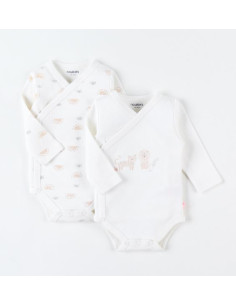 Bodys Bio croisés ML 2pces...