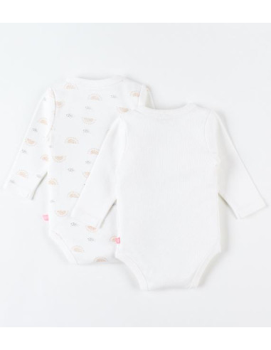 Bodys Bio croisés ML 2pces 12M - B&K