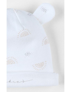 Bonnet en Coton T.0 43cm -... 2