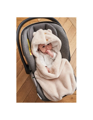 Nid d'ange fausse fourrure - Beige