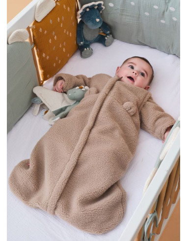 Gigoteuse Sherpa Noukies 70cm - Beige