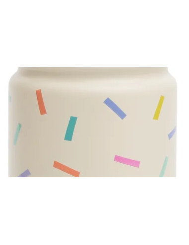 Gourde inox isotherme 420ml - Confetti