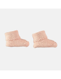 Chaussons tricot naissance...