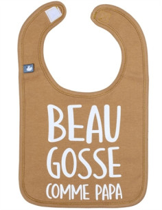 Bavoir phrase Beau gosse...