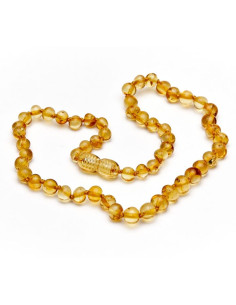 Collier d'ambre - Baroque...