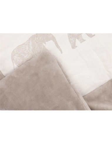 Tapis de parc 75x95cm Animals - Nougat