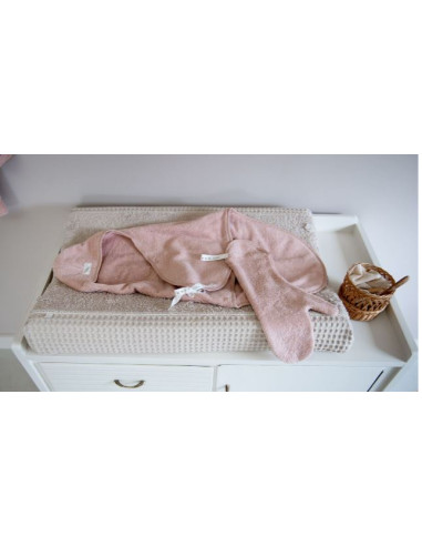 Housse matelas à langer gaufre...