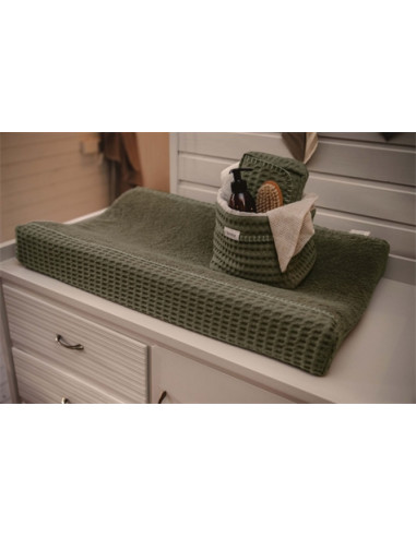 Housse matelas à langer gaufre...