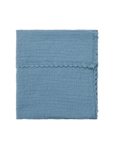 Couverture berceau 75x100cm dentelle...