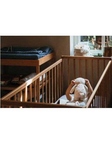 Housse matelas à langer gaufre...