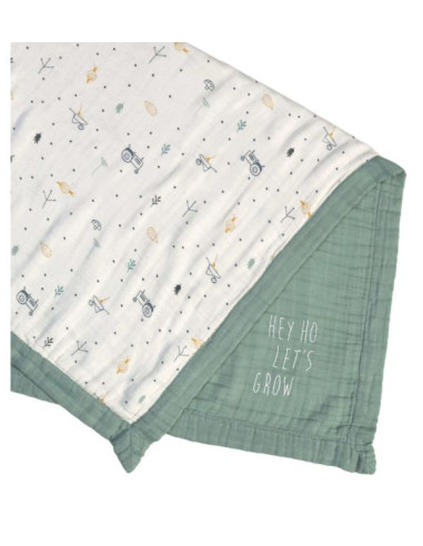 Couverture bambou 100x100 - Garden...