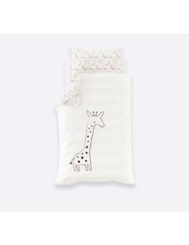 Housse de couette et taie 100/135cm -...