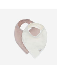 Bavoir bandana en moussline...