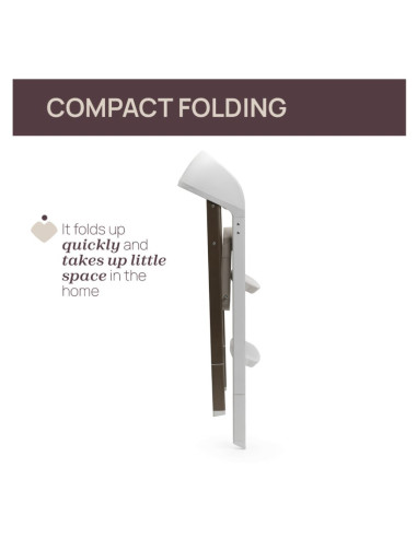 Chaise haute Crescendo Up -  Pearl...