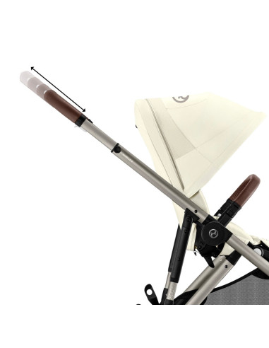 Poussette Cybex Gazelle S Taupe -...