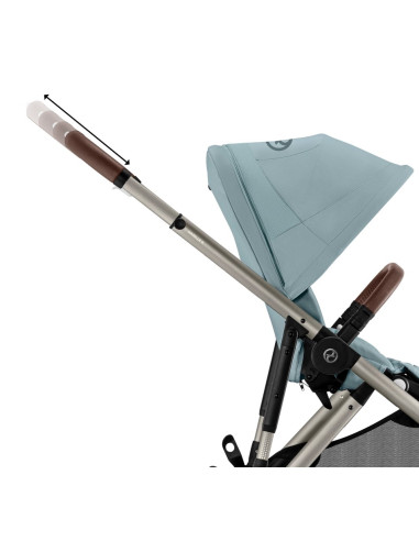 Poussette Cybex Gazelle S Taupe - Sky...