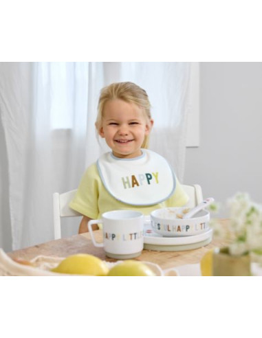 Bavoir imperméable coton bio 5pcs -...