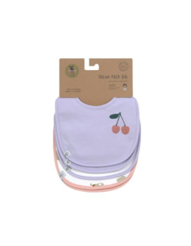 Bavoir imperméable coton bio 5pcs -...