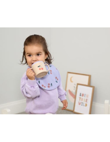 Bavoir imperméable coton bio 5pcs -...