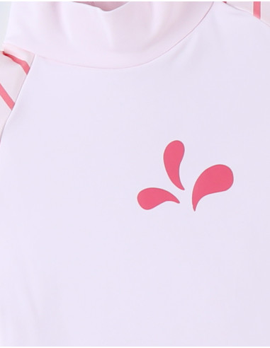 Maillot combinaison UV - Rose fraise...