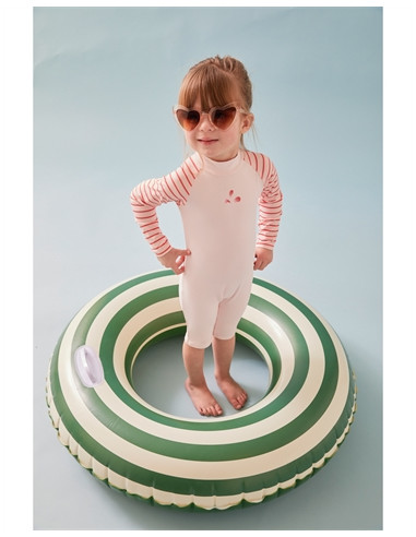 Maillot combinaison UV - Rose fraise...