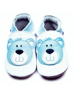 Chaussons en cuir 6-12mois...