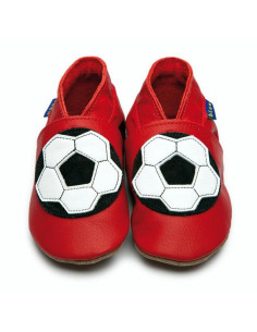 Chaussons en cuir 0-6mois -...