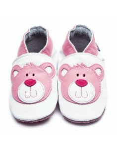 Chaussons en cuir 6-12mois...