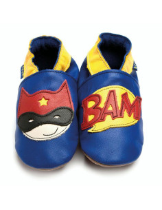 Chaussons en cuir -...