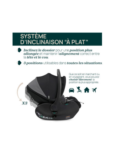 Siège auto grpe 0+ First Seat Recline...