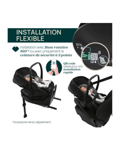 Siège auto grpe 0+ First Seat Recline...