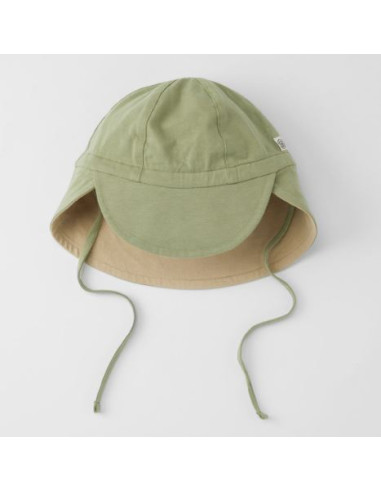 Chapeau révers. anti-uv 6/18M -Olive...