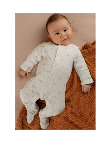 Pyjama Dors-bien en jersey - Tortue - 1M