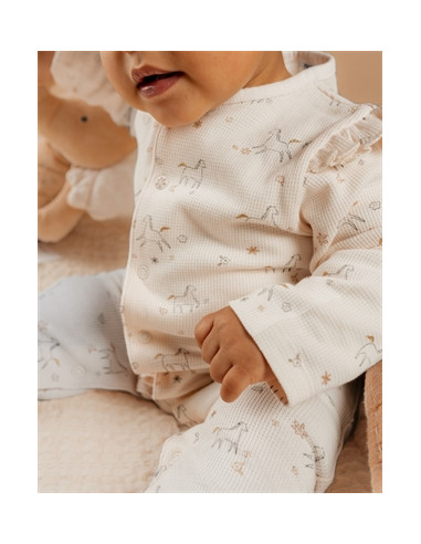 Pyjama Dors-bien en jersey AOP -...