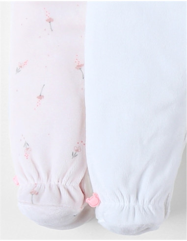 Lot de 2 Pyjamas Dors-bien en velours...