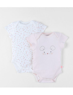 Bodys Bio croisés MC 2pces...