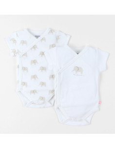 Bodys Bio croisés MC 2pces...