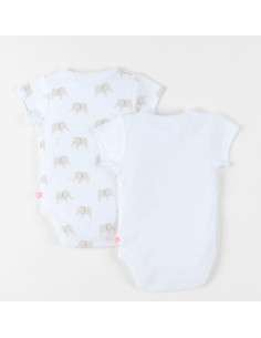 Bodys Bio croisés MC 2pces... 2