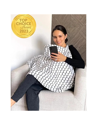 Couverture d'allaitement anti-ondes