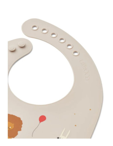 Lot de 2 bavoirs en silicone Tilda -...