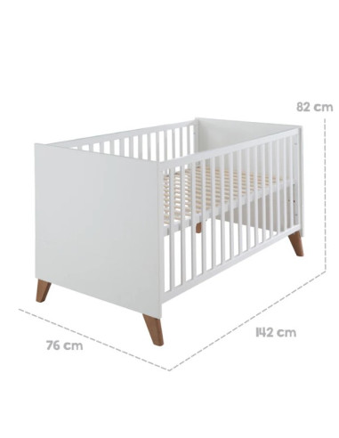 Lit bois 70x140cm - Ole