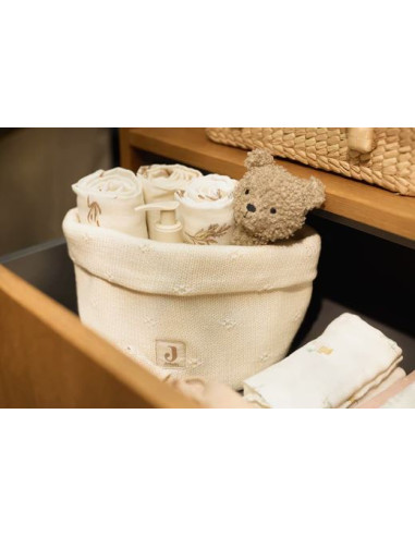 Panier de rangement Cosy Knit - Ivory
