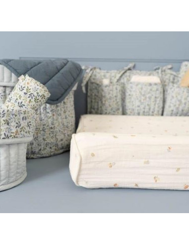 Housse de matelas à langer mousseline...