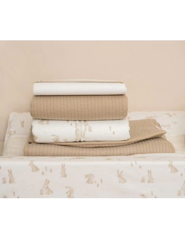 Housse de matelas à langer éponge -...