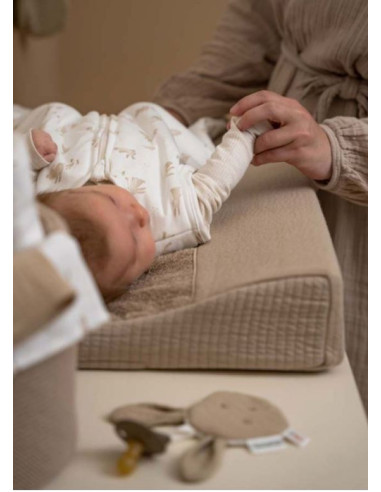 Housse de matelas à langer éponge -...