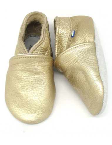 Chaussons Babysoft 0-6 mois - Gold