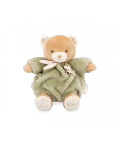 Peluche Ours Patapouf 17cm - Vert