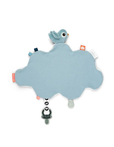 Doudou plat attache-sucette - Happy...