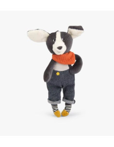 Poupée chien Puce bleu -...